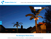 Tablet Screenshot of designerpalms.com